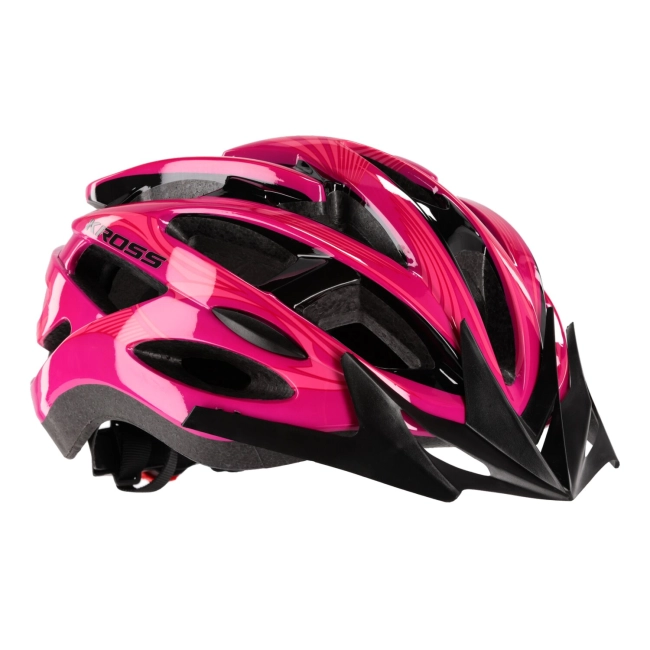 Kask rowerowy Kross Laki różowy r.L